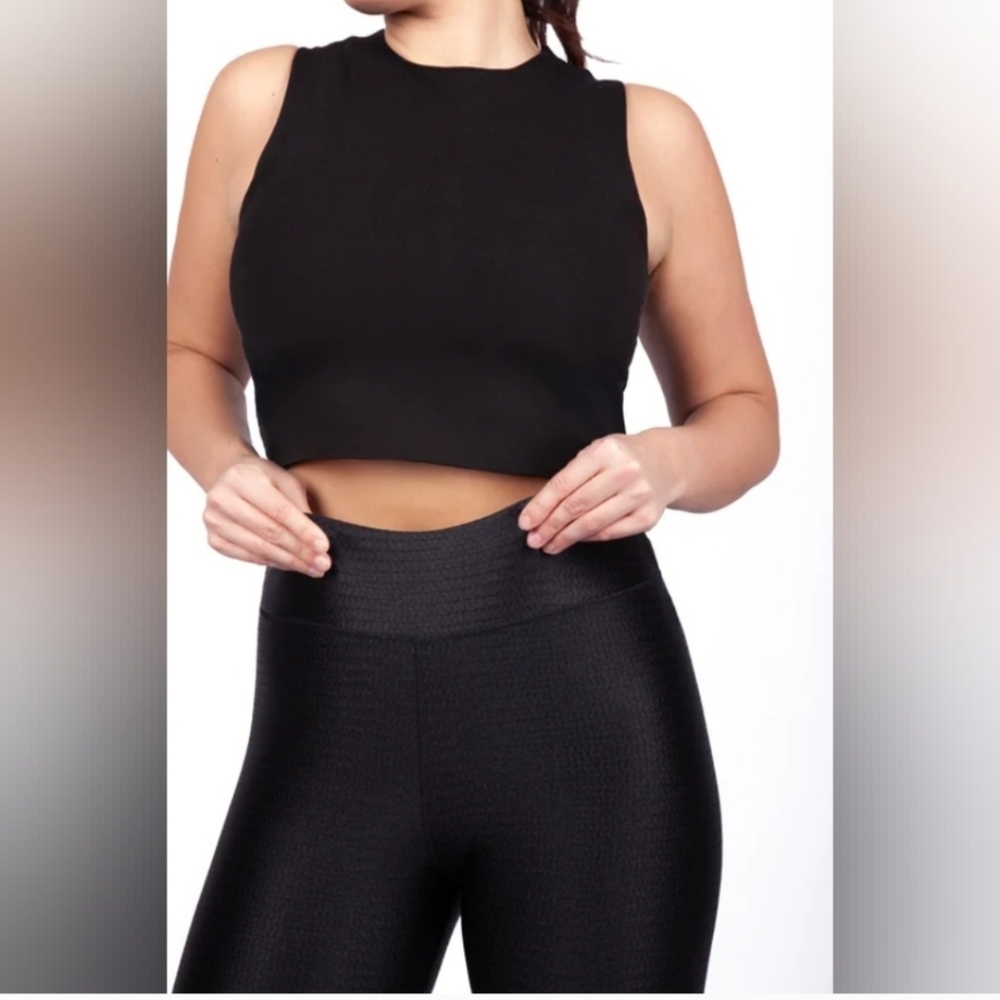 Women's Black Lipoelastic Leggings